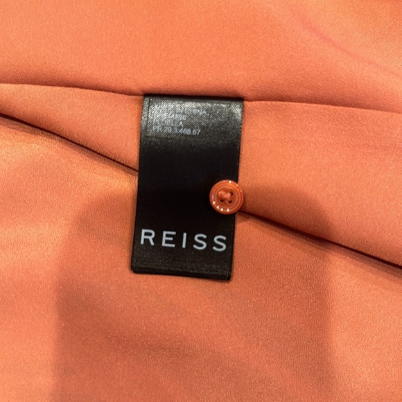 Reiss Floella Floral Midi Dress 4 - Picture 8 of 9